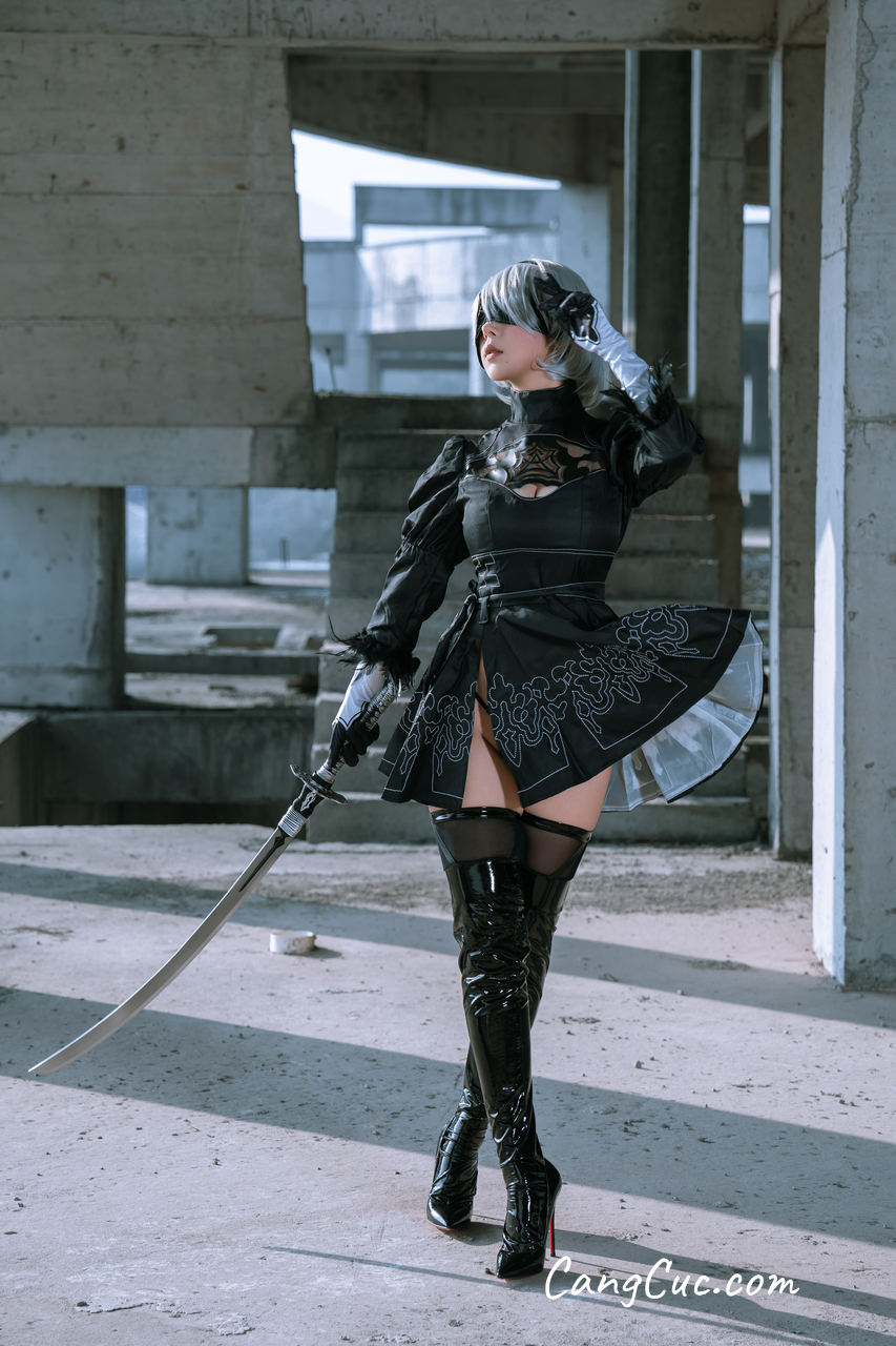 Coser@云溪溪 (Yunx1x1) & 奶桃 – 2B本 YoRHa No.2 Type B 下 ảnh 132